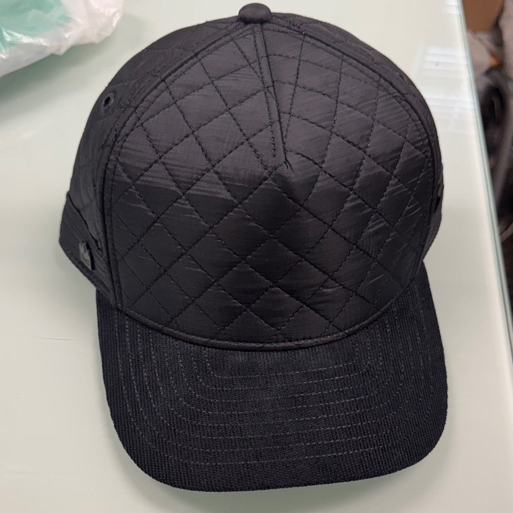 Melin Hat Black Quilted Cap *Rare*
